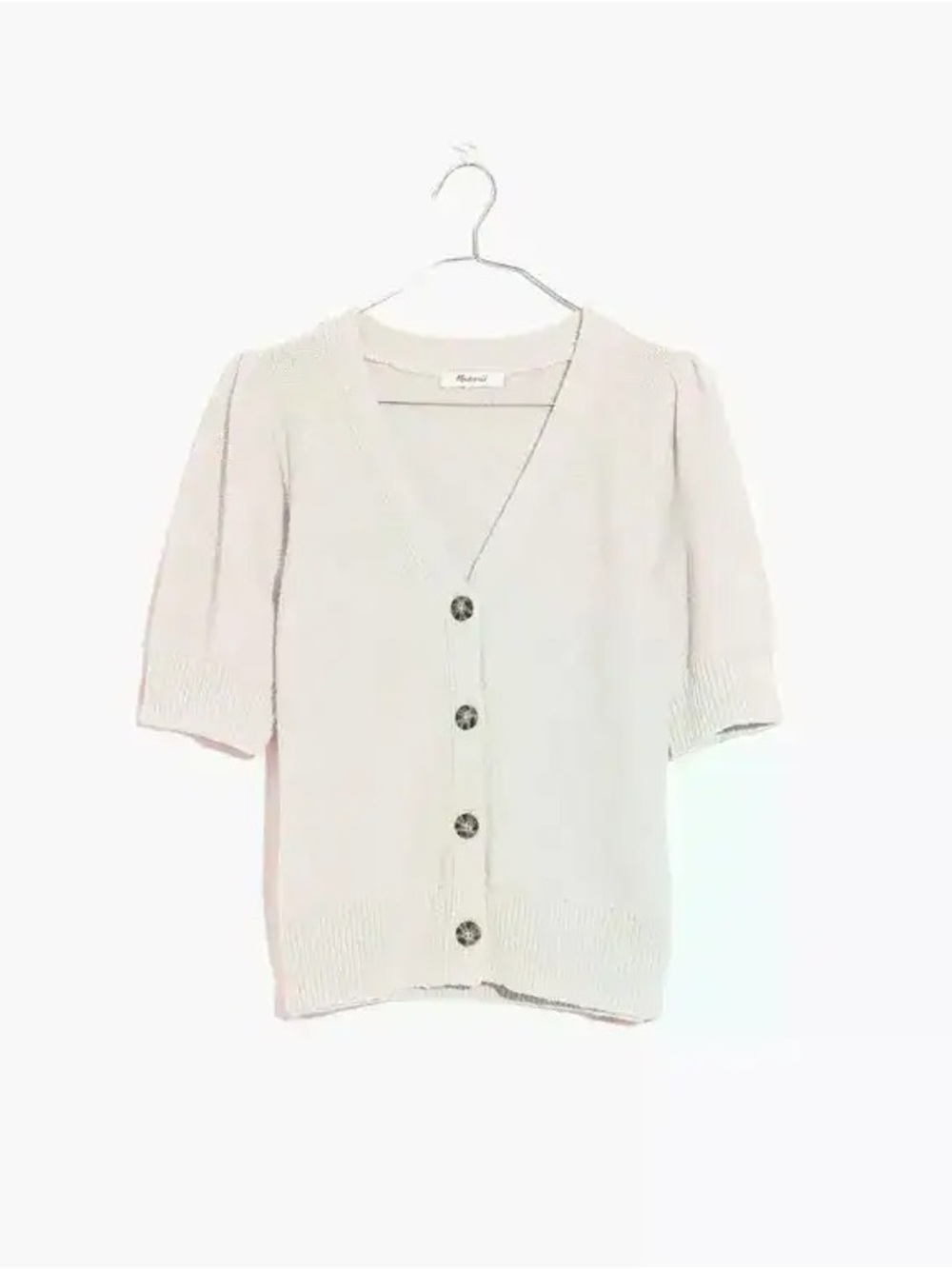 NWT Madewell Short Sleeve Cardigan Sweater